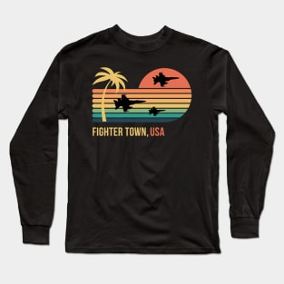 Fighter Town USA Long Sleeve T-Shirt